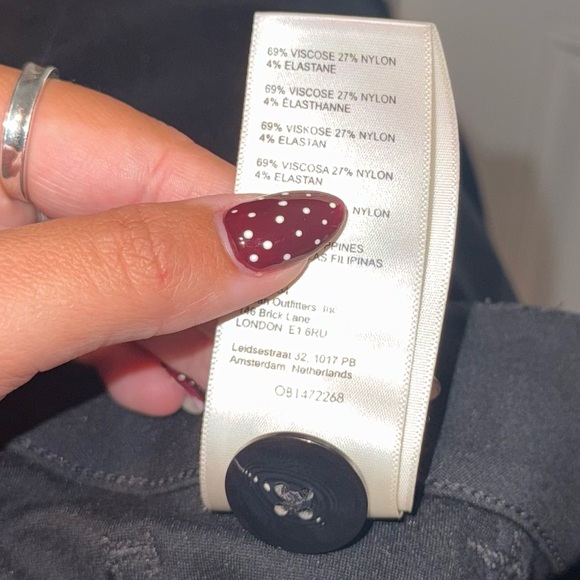 Maeve The Colette Ponte Crop Wide Leg Pants In Black Size 28 - Picture 7 of 7